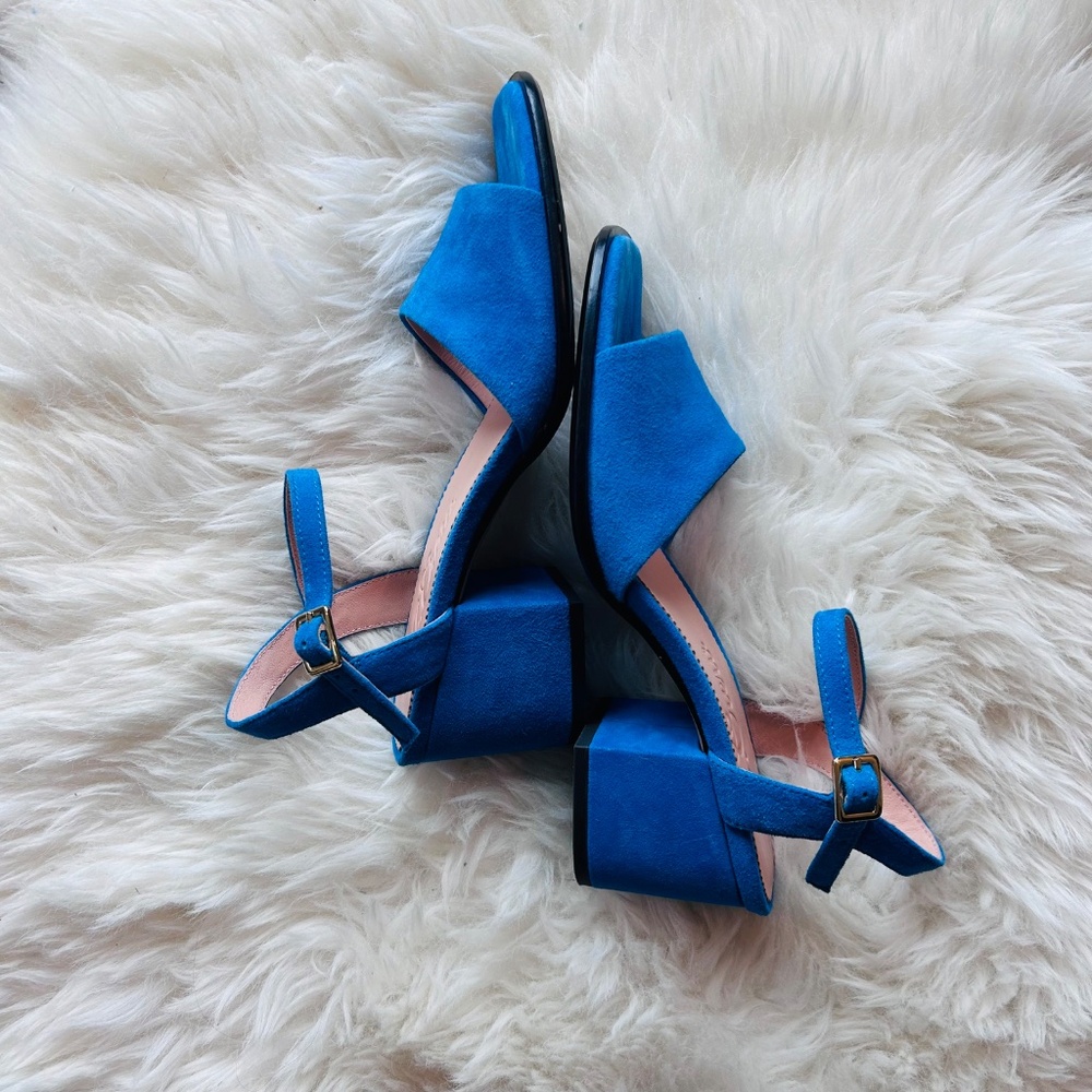 J.Crew Dylan Block-heel Sandals in Suede - Picture 5 of 6